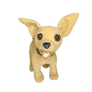 Vintage Taco Bell Yo Quiero Standing Talking Chihuahua Plush Toy Dog Applause